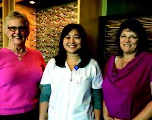 ECI staff in Petaluma:  Barbara, Melissa, and Tina (left to right).